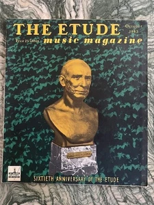 The Etude Music Magazine October 1943 Sixteenth Aniversary Issue - Picture 1 of 8