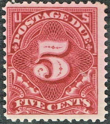 USA 1895 Postage Due Scott J41 MH (CV: $110 US) - Image 1 of 2