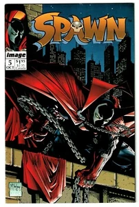 SPAWN #5 (NM) Todd McFarlane Art & Story! High Grade! Poster Intact! 1992 Image - Picture 1 of 2