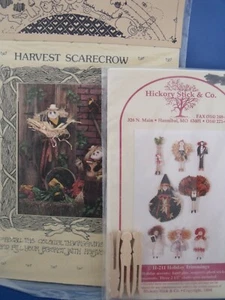 Thanksgiving craft kits harvest scarecrow pattern turkey clothespins - Bild 1 von 12