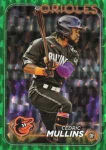 Cedric Mullins Green Crackle Foil #/499 Orioles SP 2024 Topps #370 - Bild 1 von 2