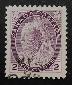 CANADÁ GEMA DE PAPEL GRUESO USADA #76a ENVÍO PEINE $1,99. ENVÍO - Imagen 1 de 2