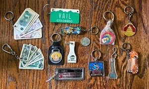 Lot of 12 Random Assortment Souvenir Keychain - Picture 1 of 6
