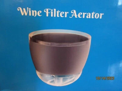 Kit/juego de aireador de filtro purificador de vino Ltl Co. NUEVO EN CAJA Foto 1 de 3