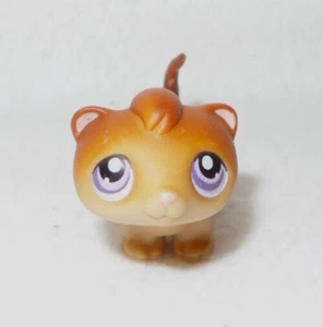 LITTLEST PET SHOP PETSHOP LPS #260 HASBRO FERRET FURET BRUN YEUX VIOLET AIMANT - Imagen 1 de 5