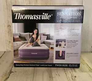 Letto gonfiabile Thomasville Sensation 15" rialzato matrimoniale nuovo - Foto 1 di 6