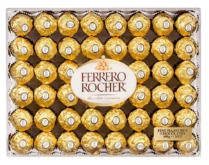 600g Ferrero Rocher Hazelnut Milk Chocolate Gift Box 48 Pieces BrandNew - Picture 1 of 1