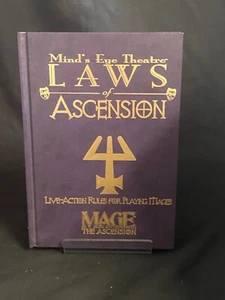 Mind's Eye Theatre : Laws of Ascension (WW, 2001, NM) Deluxe HC Mage - Picture 1 of 1