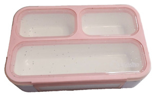 Kinsho Bento Food Container With transparent Glitter Cover