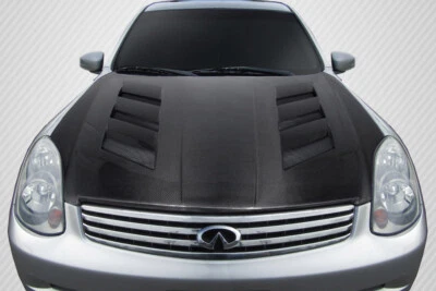 For 2003-2004 G Sedan G35 Carbon Creations DriTech AM-S Hood - 1 Piece Foto 1 de 4