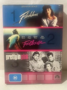 Footloose / Pretty In Pink / Flashdance (2009 : 3 Disc DVD Set) PAL R4 LNC - Picture 1 of 3
