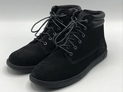Timberland Bayham Boots Juniors Youth Size 7 Black Suede in Lace Up Boots New - Image 1 of 4
