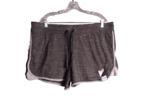 Athletic Works Pull On Drawstring Waist Gym Shorts Womens Size XXL (20) Black - Picture 1 of 9