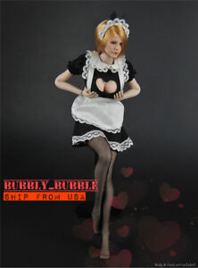 1/6 Sexy Maid Dress Lingeries Set For 12" PHICEN TBLeague Hot Toys Figure ☆USA☆
