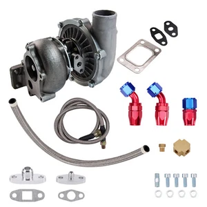 Oil Cold Turbo Wet Float + Oil Return Feed Line Kit For Nissan Patrol Safari Y60 - Picture 1 of 12