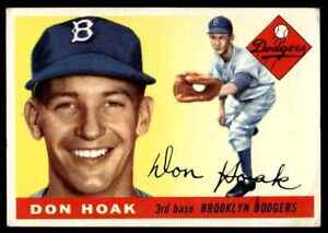 1955 Topps Don Hoak Brooklyn Dodgers #40