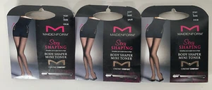 Neu in Verpackung Set 3 Maidenform sexy formender Body Shaper Mini Toner Shapewear nude groß - Bild 1 von 4