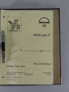 Betriebsanleitung / Handbuch Diagnosesystem MAN-cats II Stand 09/2001 - Bild 1 von 6
