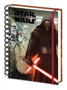 A5 Notizbuch STAR WARS 7 - Kylo Ren & Stormtroopers ca15x21cm 71993 Liniert NEU - Imagen 1 de 1