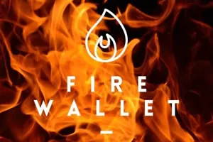 Fire Wallet Genuine Leather Professional Magic Mentalism Trick - Picture 1 of 5
