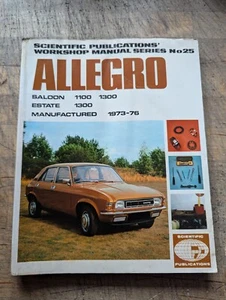 Austin Allegro 1100 & 1300 (1973-1976) Workshop Manual - Picture 1 of 8