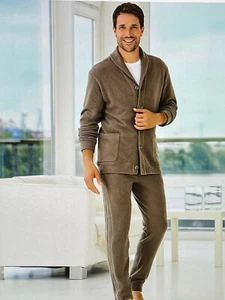 ZIMMERLI Gentleman-Homesuit - Jacke+Hose - Italienischer Jersey - Eleg. Schnitt - Bild 1 von 12