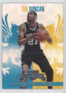 2013-14 Panini Crusade Crusade Teal /249 Tim Duncan #269 HOF