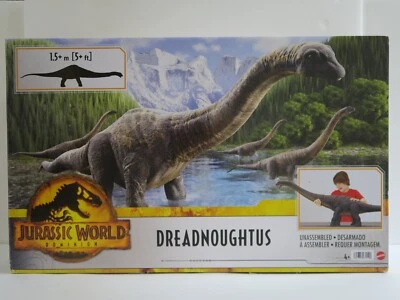 NEW MATTEL  Jurassic World Dreadnoughtus Dinosaur Action Figure - Image 1 of 4