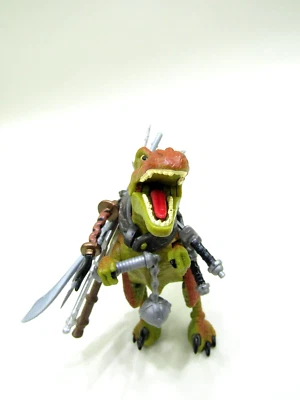 Paleo Patrol TMNT Raptor T Rex Teenage Mutant Ninja Turtle Toy Figure 2005 - Image 1 of 4