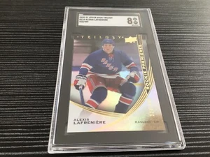 2020-21 Upper Deck Trilogy Alexis Lafreniere RC #116 223/499  SGC 8 - Picture 1 of 3