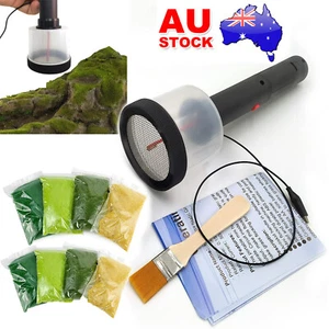 Mini Static Grass Applicator 4 Colours 8 Static Grass for Modelling Hand Tool - Picture 1 of 12