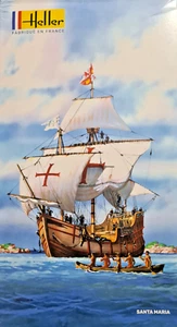 Caravella Santa Maria Cristoforo Colombo - Heller Kit 80865 1:75 47,2x11cm - Picture 1 of 4