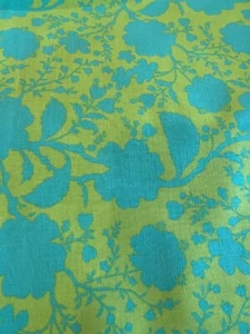 Tula Rosa Veri Colori Fiori Selvatici,, mezzo iarda, 100% Cotone, Perfetto - Foto 1 di 1