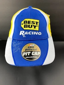 NASCAR Best Buy Racing 2010 Hat 43 AJ Allmendinger Autographed By Richard Petty - Picture 1 of 8