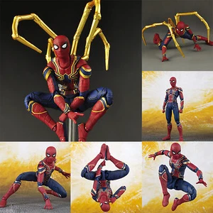 Marvel Avengers Infinity War Iron Toy Model Spiderman Spider Man Action Figure - Picture 1 of 10