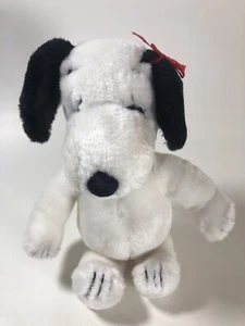 Peanuts Snoopy  Belle Dog Plush Doll Stuffed Vintage United Features 9" EUC - Bild 1 von 9