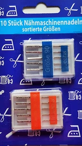 10 Stück Nähmaschinennadel Nähnadel Gr 90/14 70/10 100/16  - Bild 1 von 2