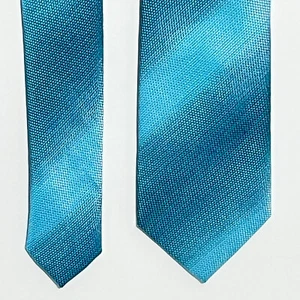 ZENIO 100% Microfiber Neck Tie Turquoise 58" x 2 5/8" RN83983 - Afbeelding 1 van 9