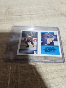 1989 O Pee Chee Sticker Brian Leetch Rookie #215 - Picture 1 of 2
