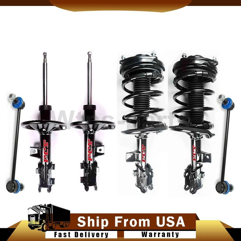 Se adapta a Kia Optima 2006 6x conjunto de puntal barra estabilizadora kit de enlace FCS Mevotech Foto 1 de 4