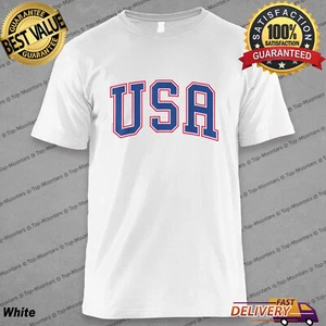 USA Casual Women Men Patriotic Tee Gift, American Pride Summer Graphic T-Shirt - Picture 1 of 11