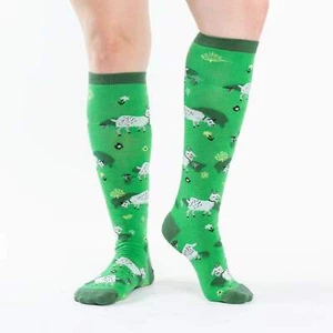 Calze donna al ginocchio Fresh off the Goat taglia 9-11 calzino It To Me moda nuove - Foto 1 di 2