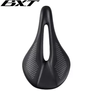 Bicicleta de Carretera MTB 3K Silla de Fibra de Carbono Cuero Suave Silla de Bicicleta Ultra Ligera - Imagen 1 de 8