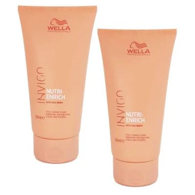 WELLA GERMANY GMBH Wella Invigo Nutri-Enrich Frizz Control Cream - (2er Pack) 150ml