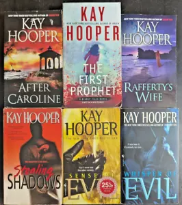 Kay Hooper Paperback 6 Book Lot Crime Suspense Bishop Shadow Evil Caroline Wife - Picture 1 of 3