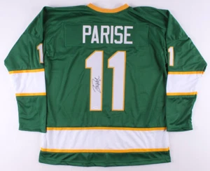 Zach Parise Signed Minnesota North Stars Jersey (TSE COA) Career 2005–present - Picture 1 of 6