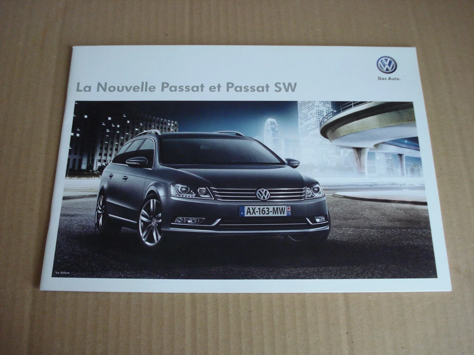 catalogue/brochure   Volkswagen  passat  et passat SW  - 11/2010 - Photo 1/1