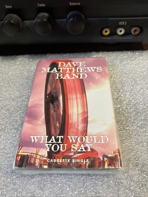 Dave Matthews Band ‎– What Would You Say SEALED PROMO CASSETTE - Image 1 of 3