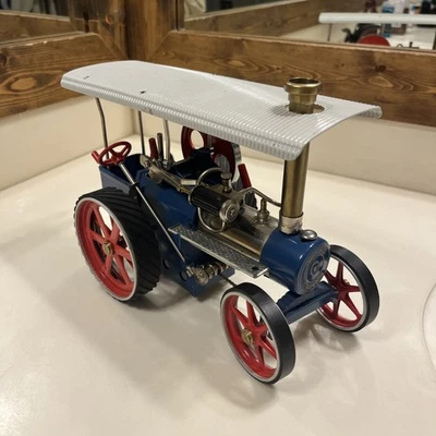 Wilesco Dampftraktoren Motor de Vapor Tractor Tractor Alemania Occidental con Pisadas Foto 1 de 4