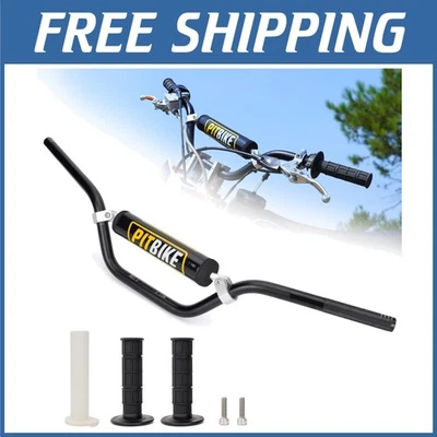 Universal 7/8" Dirt Bike Handlebars - Black - Image 1 of 4